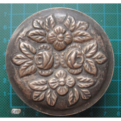 Çiçek Desenli Gümüş Kutu_91