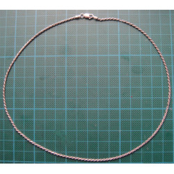 Burgulu Gümüş Zincir_406