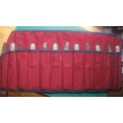 Alman Solingen 12 adet Gümüş Yemek Bıçağı