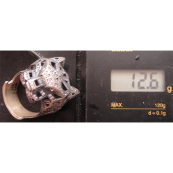 Panter Gümüş Yüzük_1216