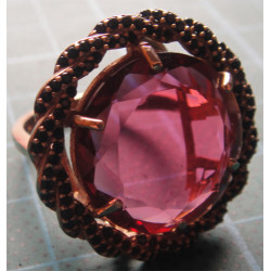 İri Sultanayt taşlı Gümüş Yüzük_1218