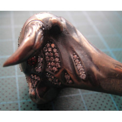 Boğa Formunda Gümüş Yüzük_1220