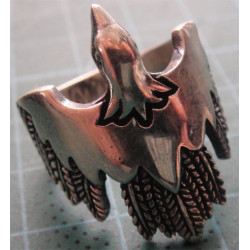 Kartal Formunda Gümüş Yüzük_1221