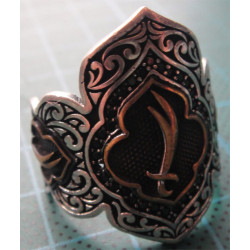 Zülfikar Desenli Gümüş Yüzük_1227