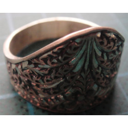 Okçu Zihgir Başparmak Gümüş erkek Yüzük_1229