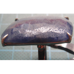 Doğal Taşlı Gümüş Yüzük_1236