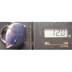 Doğal Taşlı Gümüş Yüzük_1236