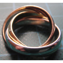 Üçlü Halka Gümüş Yüzük_1249