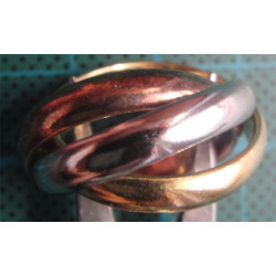 Üçlü Halka Gümüş Yüzük_1249