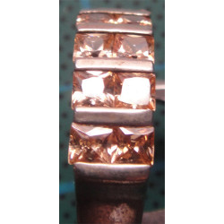 Pembe Taşlı Gümüş Yüzük_1252