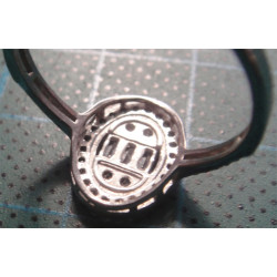 Baget Taşlı Gümüş Yüzük_1258