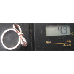 Kurdela Formunda Gümüş Yüzük_1259