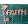 Faith (Güven) Temalı Gümüş Kolye Ucu_1576