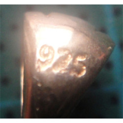 Sultanayt taşlı Gümüş Kolye Ucu_1596