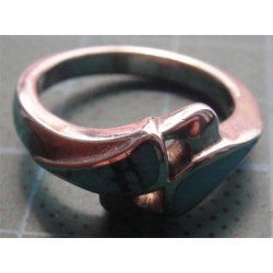 Turkuaz Taşlı Gümüş Yüzük_1262