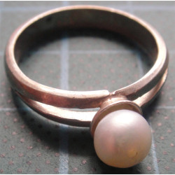 İncili Gümüş Yüzük_1283