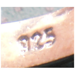 Siyah İncili Gümüş Yüzük_1286