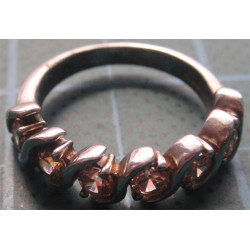 Doğal Taşlı Gümüş Yüzük_1289