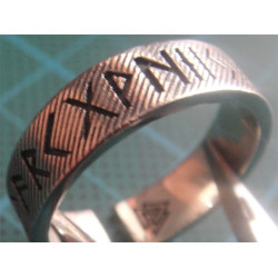 Rünstrüm Viking Gümüş Yüzük_1301