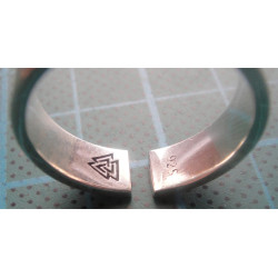 Rünstrüm Viking Gümüş Yüzük_1301