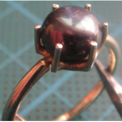 Siyah İncili Gümüş Yüzük_1304