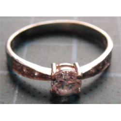 Tek Taş Gümüş Yüzük_1310