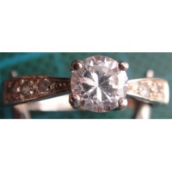 Tek Taş Gümüş Yüzük_1310