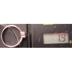 Tek Taş Gümüş Yüzük_1310