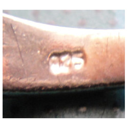 Markazit Taşlı Gümüş Yüzük_1311