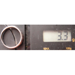 Markazit Taşlı Gümüş Yüzük_1311