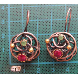 Gümüş Kolye, Bileklik, Küpe ve Yüzük Set_454