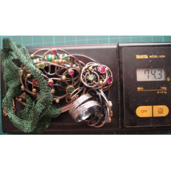 Gümüş Kolye, Bileklik, Küpe ve Yüzük Set_454