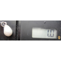 İncili Gümüş Kolye Ucu_1632