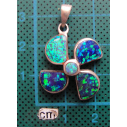 Pervarne Formunda Gümüş Kolye Ucu_1634