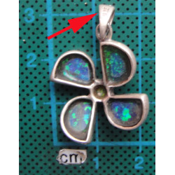 Pervarne Formunda Gümüş Kolye Ucu_1634