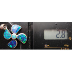 Pervarne Formunda Gümüş Kolye Ucu_1634