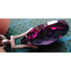 Doğal Taşlı Gümüş Kolye Ucu_1635