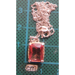 Sultanayt Taşlı Gümüş Kolye Ucu_1639