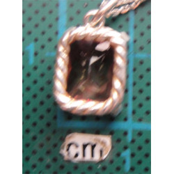 Sultanayt Taşlı Gümüş Kolye Ucu_1639