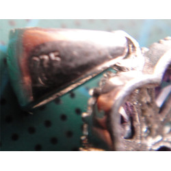 Amatist Taşlı Gümüş Kolye Ucu_1644