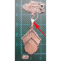 4 Yapraklı Yonca Gümüş Kolye Ucu_1650