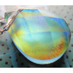 Doğal Taşlı Gümüş Kolye Ucu_1655