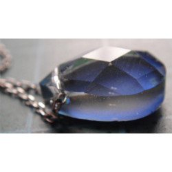 Doğal Taşlı Gümüş Kolye Ucu_1655