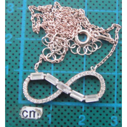 Sonsuzluk Gümüş Kolye Ucu_1658