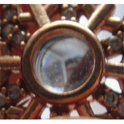 Kar Tanesi Gümüş Kolye Ucu_1662