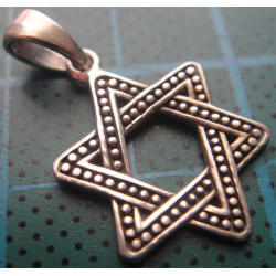 Altı Köşeli Gümüş Kolye Ucu_1669