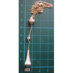 Doğal Taşlı Gümüş Kolye Ucu_1672