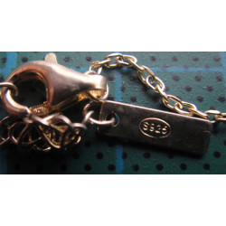 Doğal Taşlı Gümüş Kolye Ucu_1672