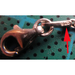 Doğal Yeşil Taşlı Gümüş Kolye_462