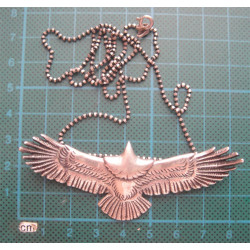 Kartal Gümüş Kolye_468